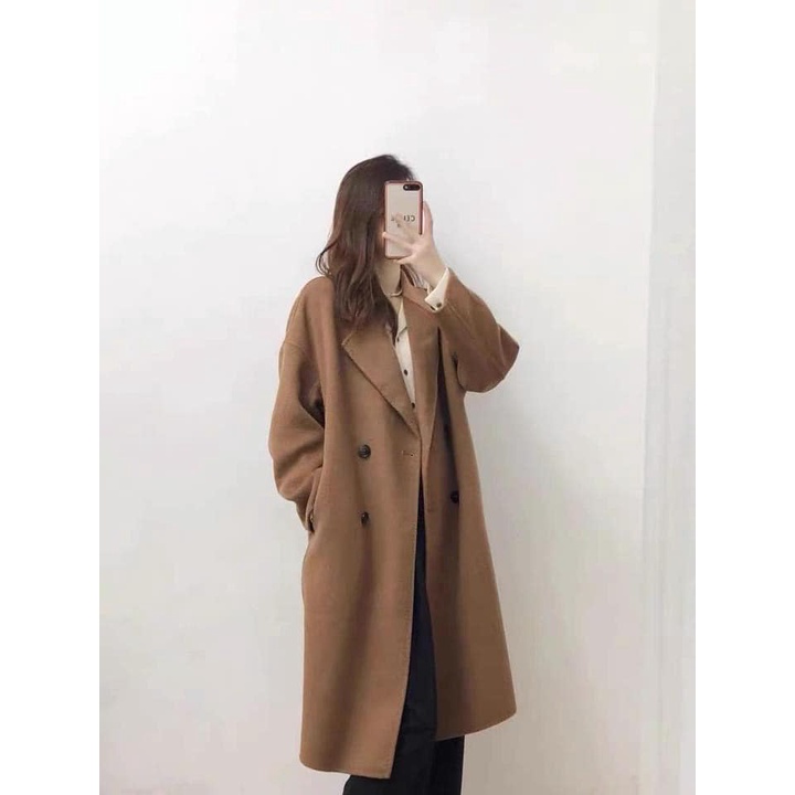 Áo khoác dạ dáng dài