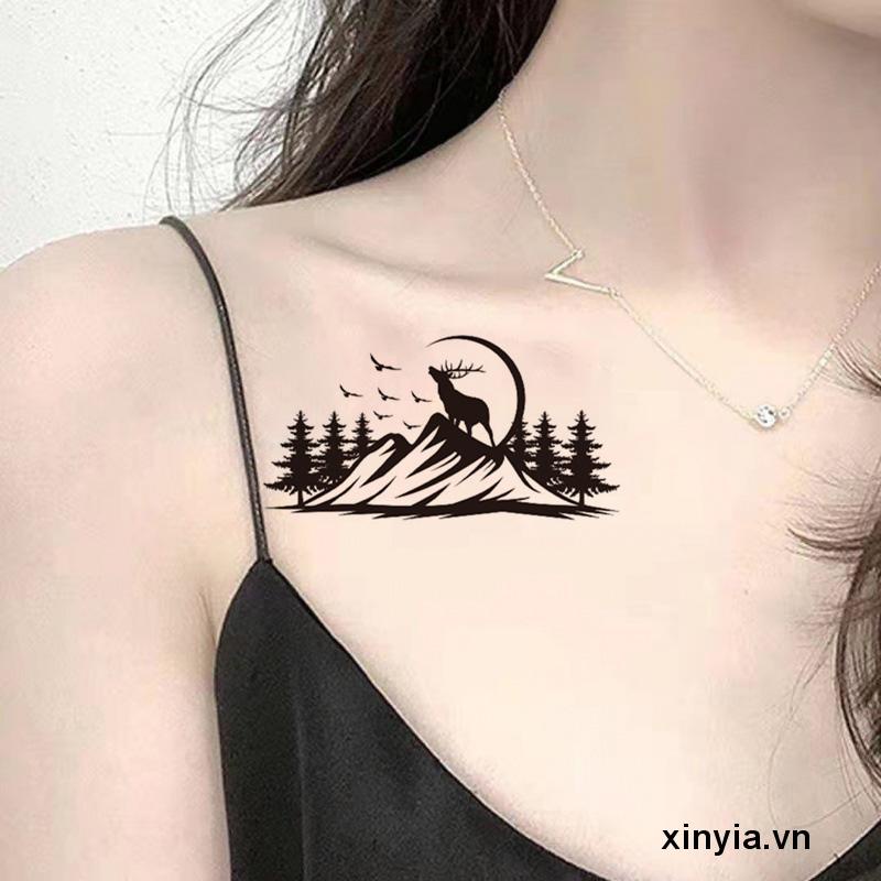 Hình Xăm Dán Thời Trang Cá Tính Chống Thấm Nước