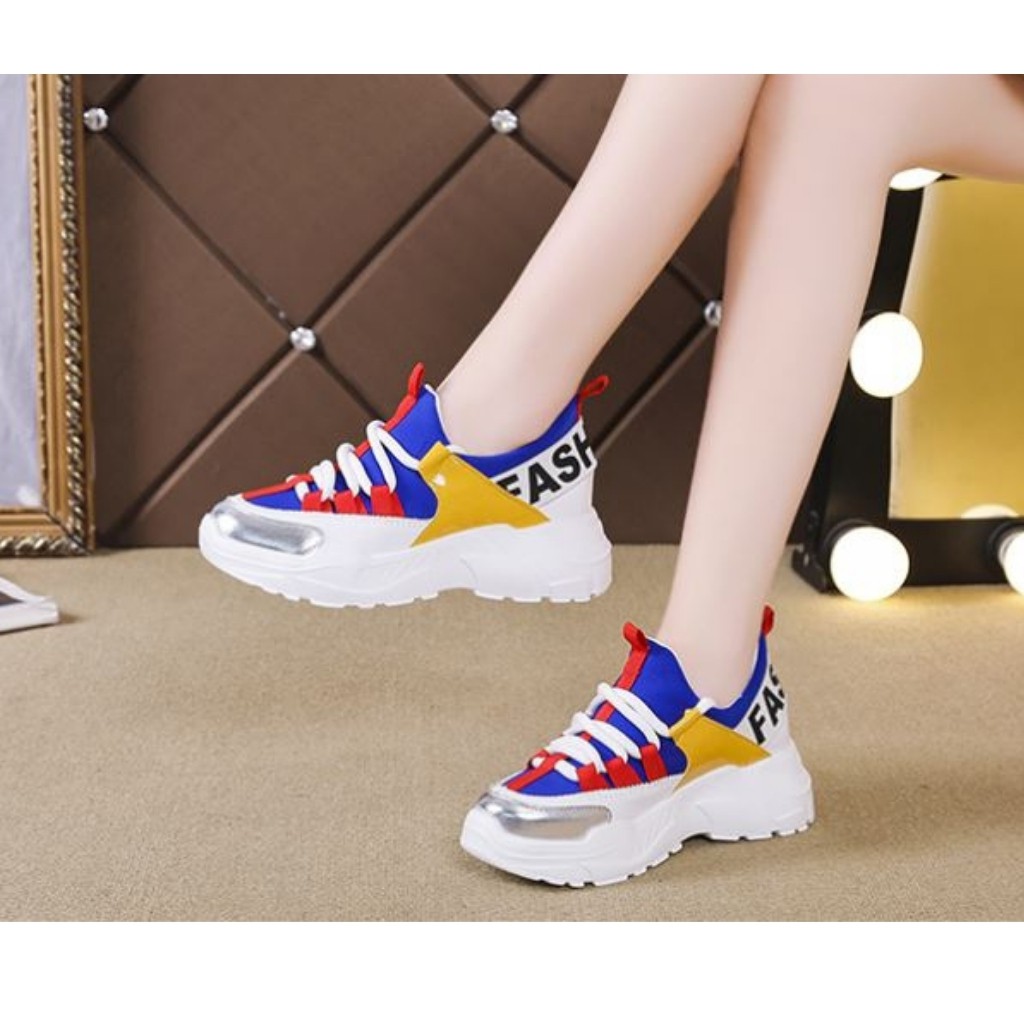 Giày thể thao sneaker  thu đông Hàn Quốc nữ siêu êm , siêu nhẹ . kiểu dáng trẻ trung năng động