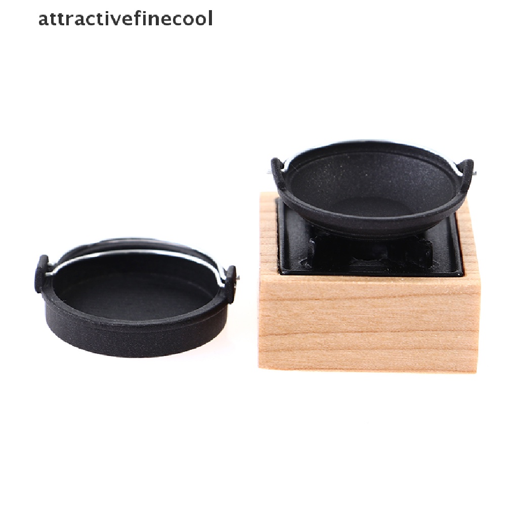 Set 3 Mô Hình Bếp Nấu Ăn Mini Tỉ Lệ 1: 12 Xinh Xắn Dùng Để Trang Trí Nhà Búp Bê