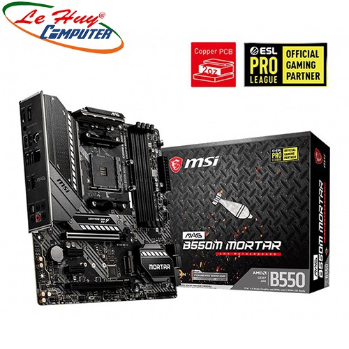 Bo mạch chủ - Mainboard MSI MAG B550M MORTAR