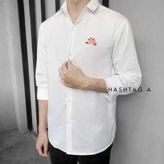 ÁO SƠ MI THÊU KHỦNG LONG