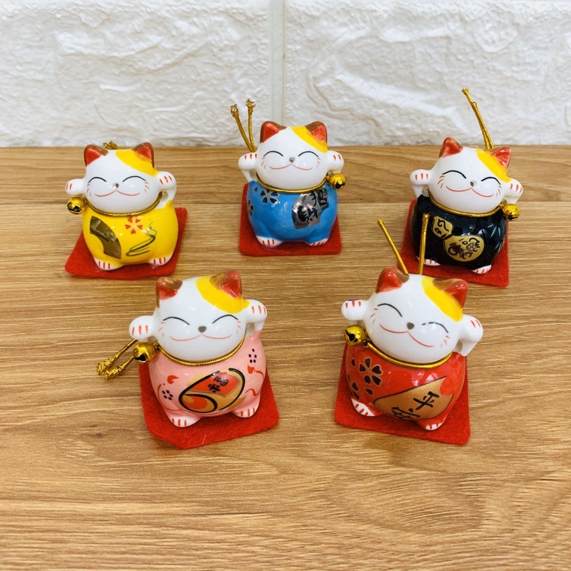 Bộ 5 mèo thần tài may mắn | BigBuy360 - bigbuy360.vn
