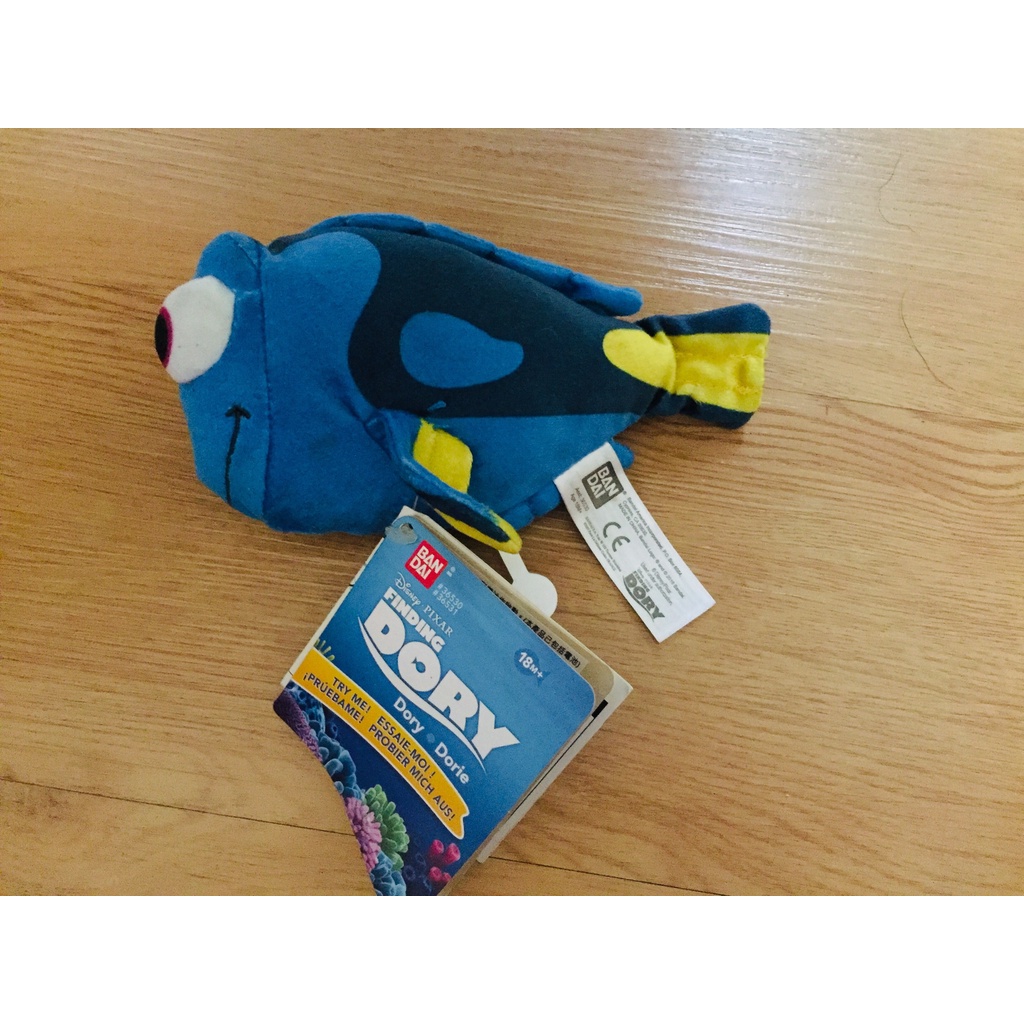 Thú bông - Cá DORY phát âm thanh 15cm  , cho trẻ 18M+