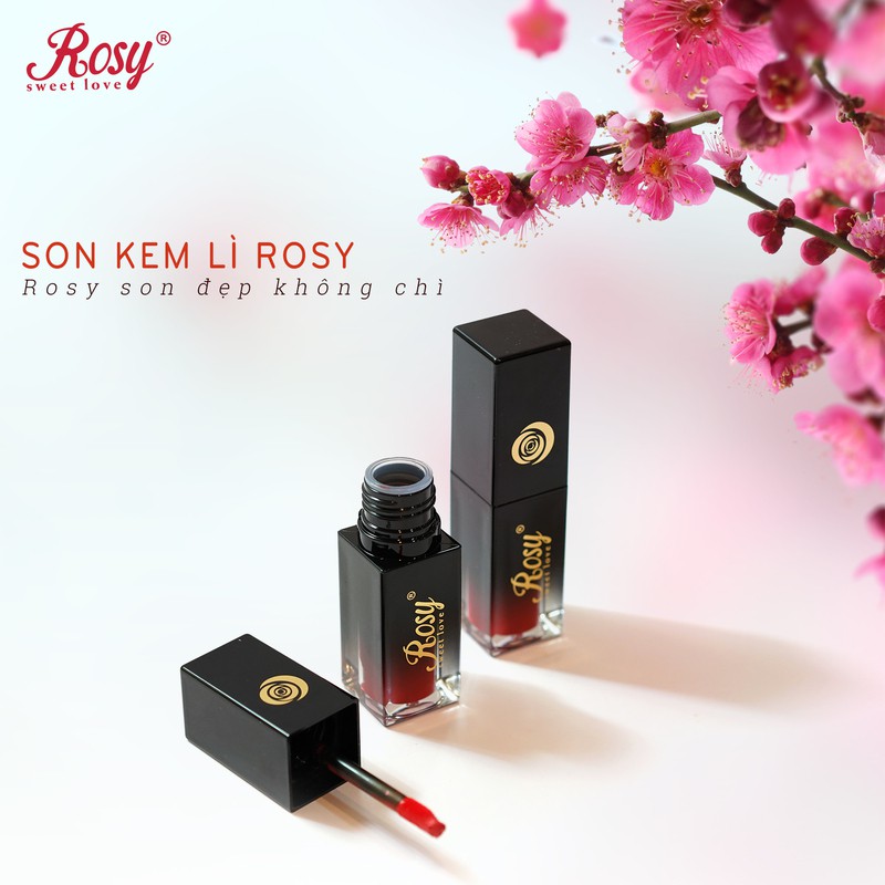 Son Kem Lì Organic Không Chì Kháng Nước Rosy sweet love