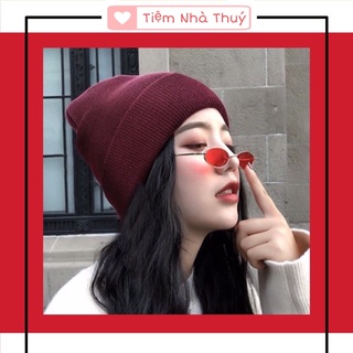 [ HOT ] Mũ len beanie trơn