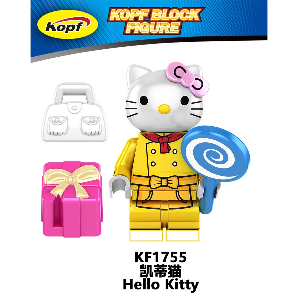 Minifigures Các Mẫu Nhân Vật Hoạt Hình Mèo Hello Kitty Buzz Lightyear KF6166 Mẫu Mới Nhất - Đồ Chơi Lắp Ráp Mini