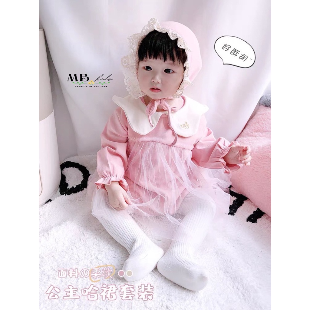 SALE BODY GIẢ VÁY KUTE CHO BÉ GÁI XINH XẮN SIZE  5-15KG(BDGV)