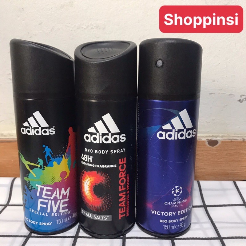 XỊT KHỬ MÙI TOÀN THÂN NAM ADIDAS DEO BODY SPRAY 24H 150ML PHÁP