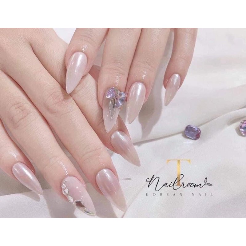 BỘT TRÁNG GƯƠNG NGỌC TRAI DÙNG ĐỂ TRANG TRÍ MÓNG ĐẸP HÚT MẮT