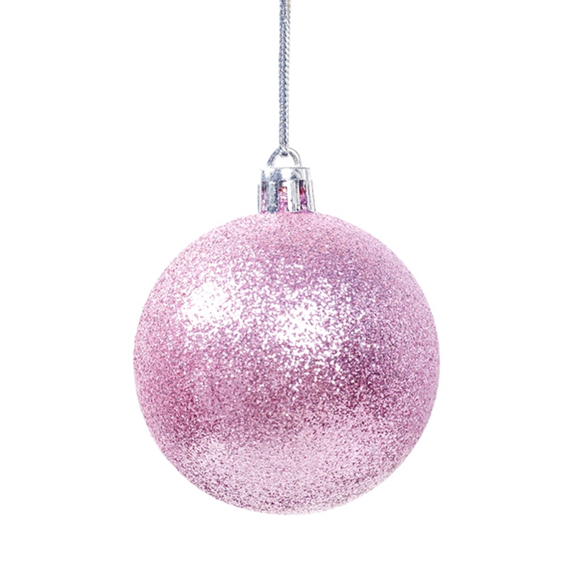 Hộp 12 trái châu 5.5cm trang trí cây thông Noel