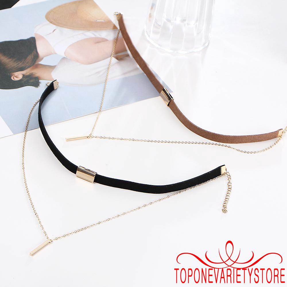 Vòng cổ choker thiết kế đơn giản thời trang thanh lịch cho nữ
