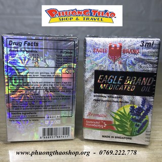 Dầu Con Ó Trắng 3 ml - Xách tay Singapore
