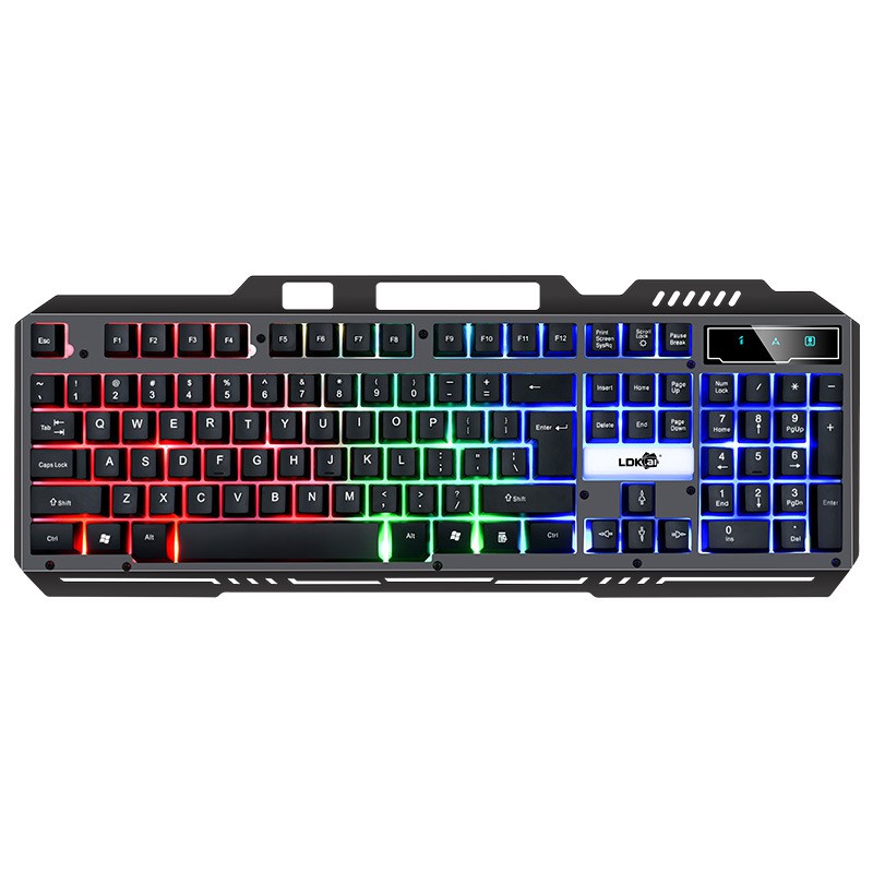 Bàn phím cơ Gaming RK300 Full LED , Cảm Giác Chơi Game Cực đã BH  6 Tháng