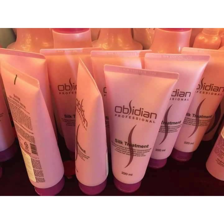 Hấp lạnh siêu mượt Obsidian Silk Treatment 220ml | BigBuy360 - bigbuy360.vn
