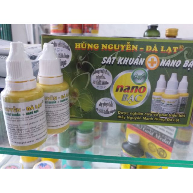 NANO BẠC Hùng Nguyễn - Diệt nấm khuẩn