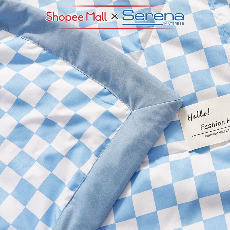 Bộ Vỏ Chăn Ga Gối 5 Món Cotton Tici SERENA Chính Hãng Set Chăn Grap Ra Gối Nệm Đệm Trần Bông Trải Giường Cao Cấp