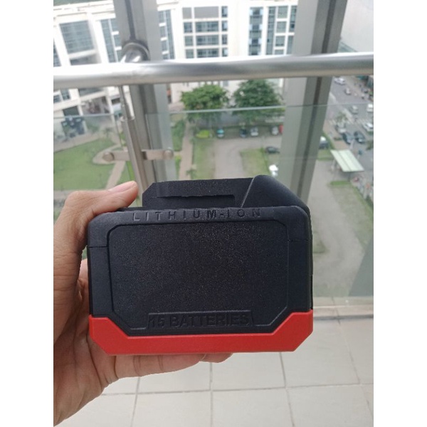 Vỏ pin CHỐNG SỐC chân Makita 15cell