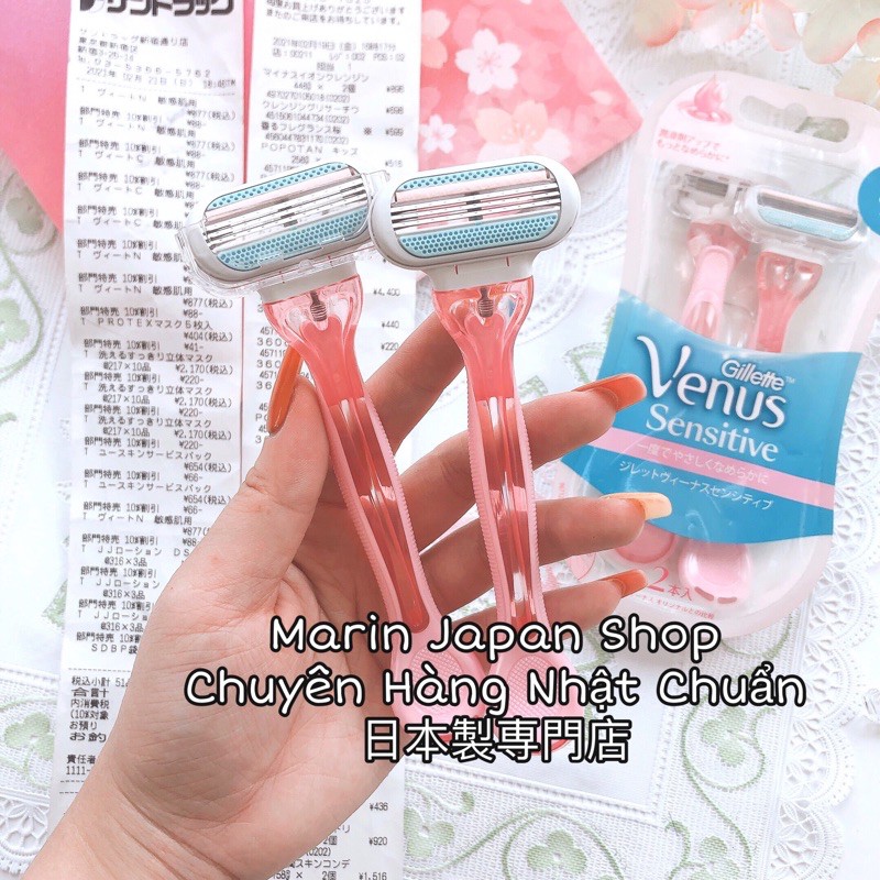 (Sale) Dao cạo lông body chuyên dụng 3 lưỡi Gillette cho nữ nội địa Nhật Bản