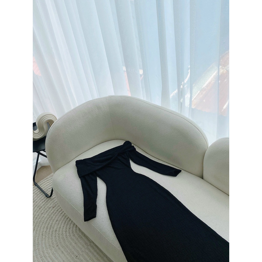 Đầm Body Dài Đuôi Cá Trễ Vai, Váy Dự Tiệc Thiết Kế Form Chuẩn Cao Cấp - MIRA Fashion