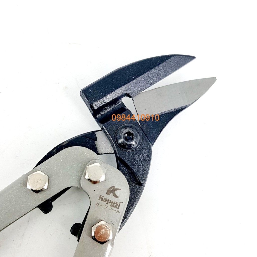 KÉO CẮT TÔN MỎ NGHIÊNG 45 ĐỘ KAPUSI 10 INCH