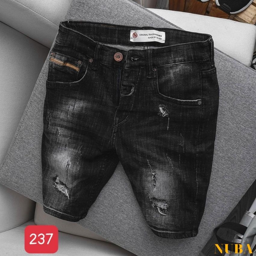 Quần short jean nam mẫu mới đẹp giá rẻ,quần bò TCS237