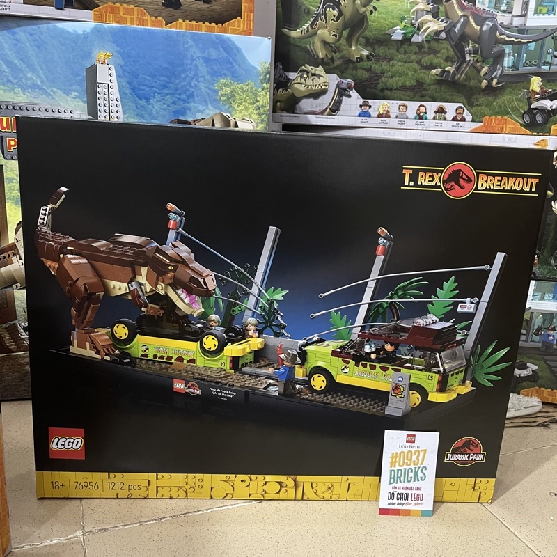 LEGO T. rex Breakout 76956 KHỦNG LONG BẠO CHÚA TRỐN THOÁT 0937BRICKS