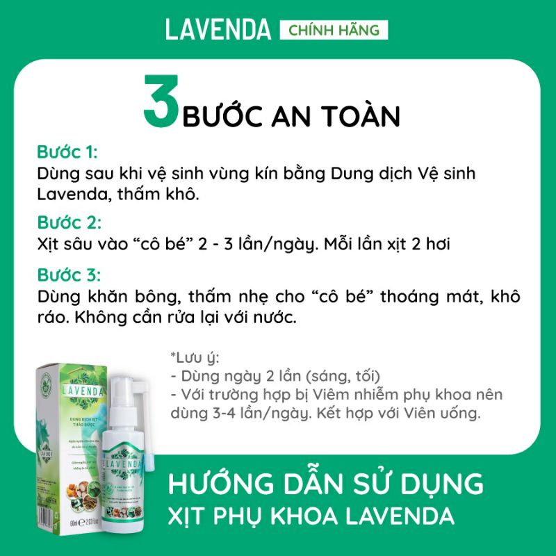Dung dịch xịt lavenda