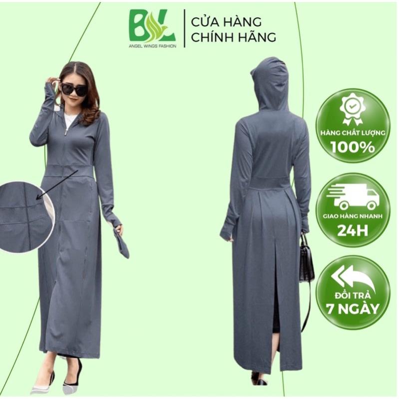 Áo Chống Nắng 2 Lớp Toàn Thân BL Fashion Vải Thun Hạt Xoàn !