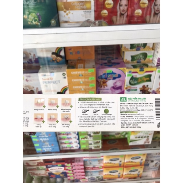 KEM ĐÁNH RĂNG NGỌC CHÂU TRẮNG SÁNG  - GIÚP RĂNG TRẮNG SÁNG KHOẺ MẠNH