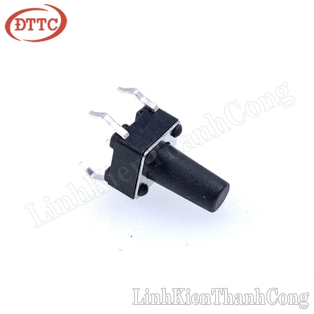 Bộ 5 Chiếc Nút Nhấn 4 Chân 6x6x10mm Cao 10mm DIP