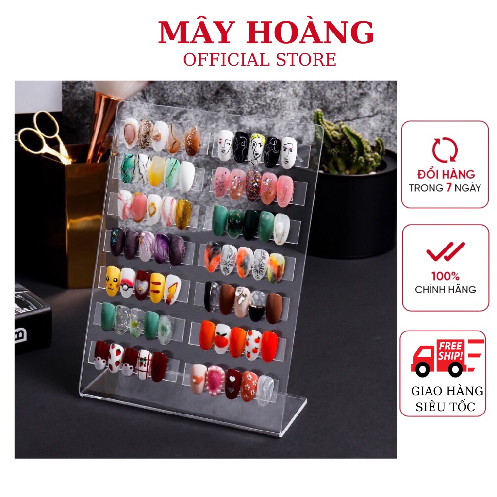 Bảng sơn trưng bày mẫu móng nail