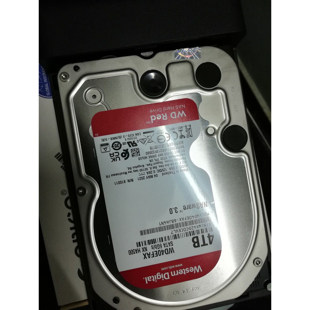 HDD 4TB RED 256M Cache chuyên dụng cho Nas và Sever | WebRaoVat - webraovat.net.vn