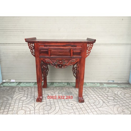 Bàn thờ phật ,Bàn thờ ông bà, bàn cúng cơm , bàn thờ gia tiên nhỏ 1m07 x 1m07 x 61 - ms 2.7a