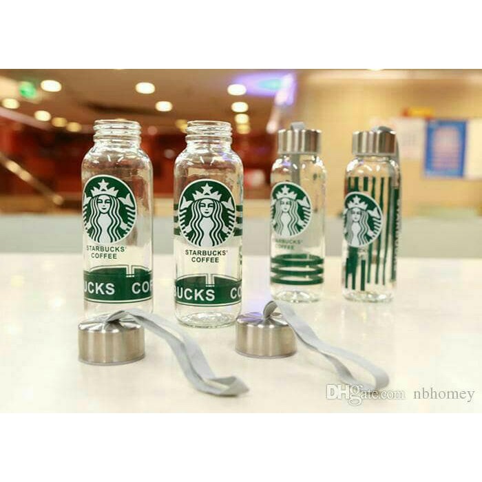 Bình Đựng Nước Starbucks + Túi Đựng Chai Starbuck My Bottle