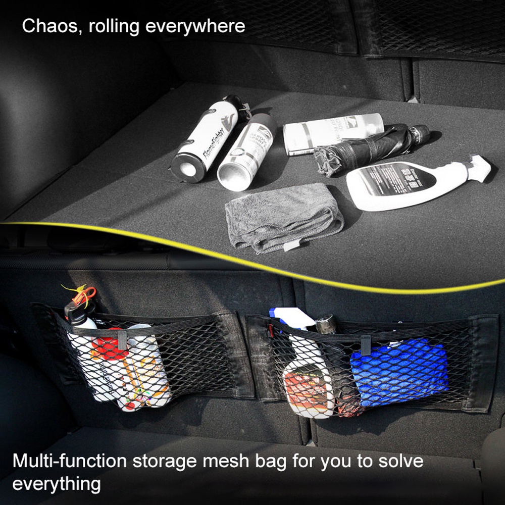 Túi Lưới Đựng Vật Dụng Gắn Thắt Lưng Xe Hơi Tiện Lợi