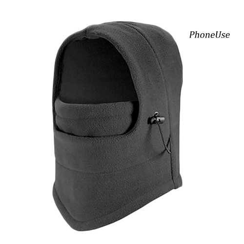 Mũ trùm đầu kèm mặt nạ giữ ấm cho nam và nữ