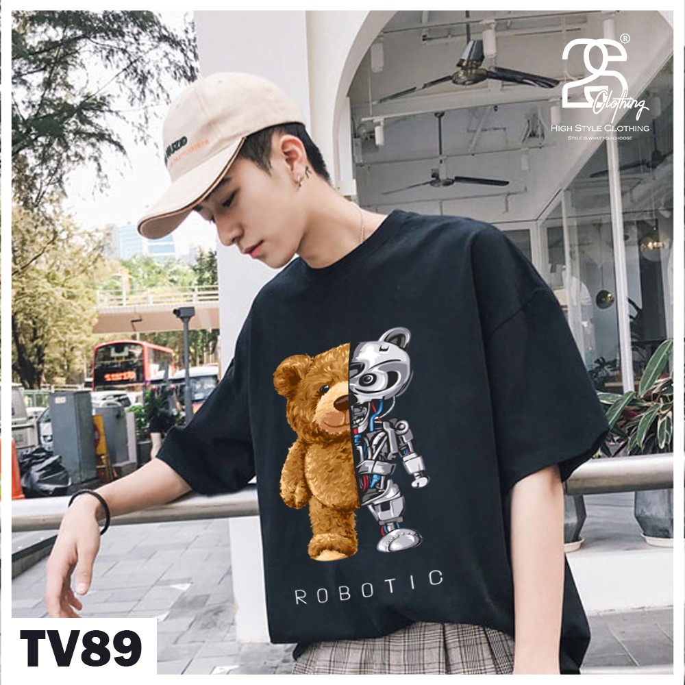 Áo Phông Nam Đẹp Tay Lỡ 2S Clothing Áo Thun Nam Tay Ngắn Ulzzang Cá Tính Style Streetwear In Hình Giấu TV89 | BigBuy360 - bigbuy360.vn