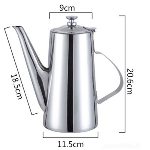Mua Ấm inox 304 dáng cao dung tích 2 lít cao cấp chuyên đựng trà, cà ...