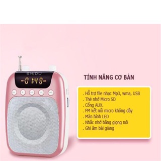 Máy trợ giảng có dây SHIDU SD-S358