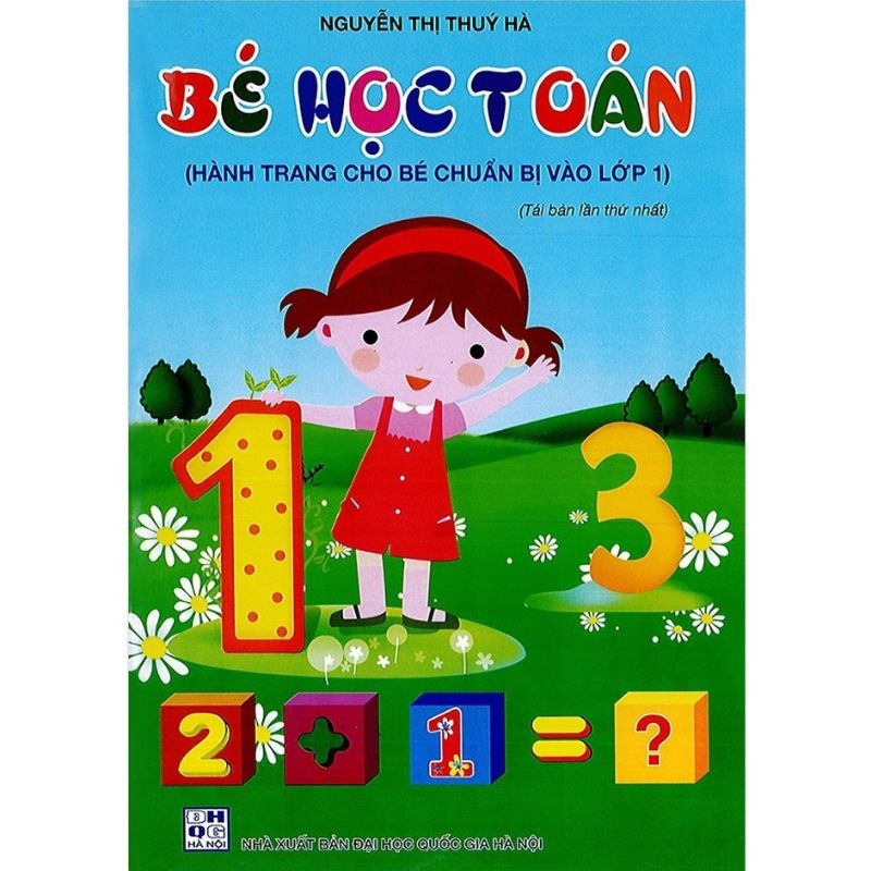 Vở 4 ôly - Vở bé học toán hành trang cho bé vào lớp 1