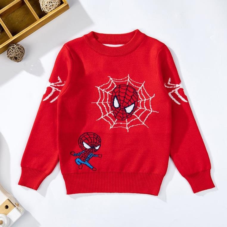 Áo len bé trai mập ☑️ áo ấm  size đại 5 6 7 8 tuổi 25kg 30kg 35kg 40kg