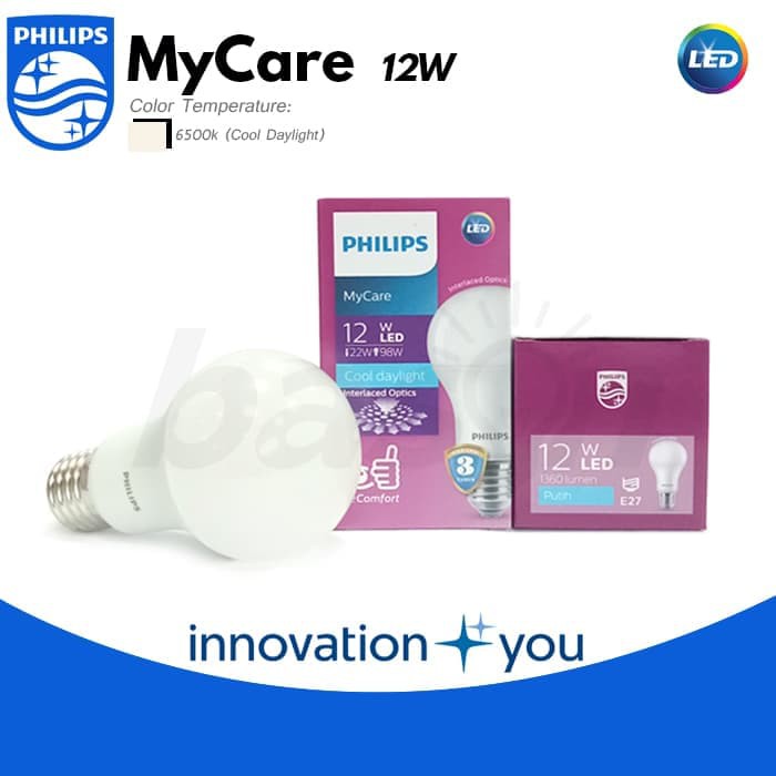 Bóng LED bulb MyCare 12W đui E27 |Philips chính hãng|