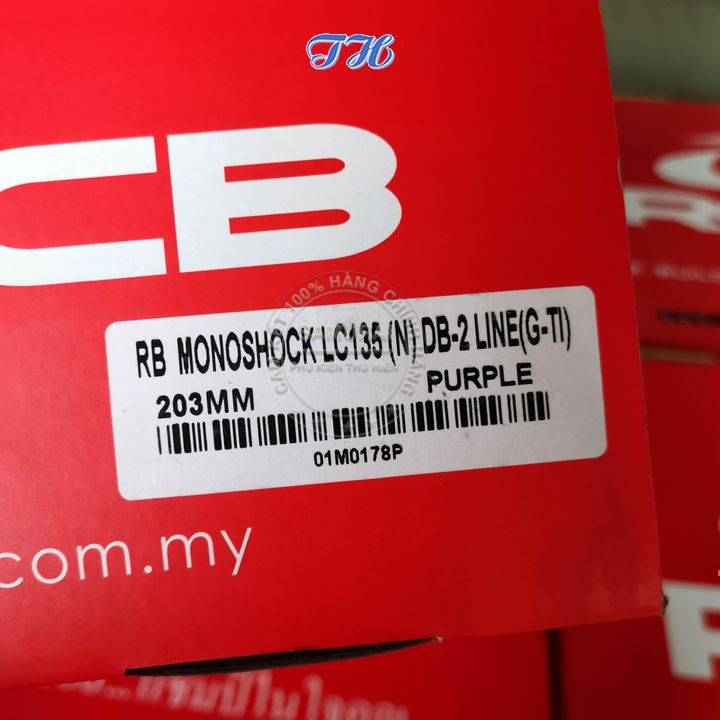 Phuộc Racing Boy Db-2 line LC135 203mm Có Bình Dầu Rời Chính Hãng RCB Cho Xe Exciter 135