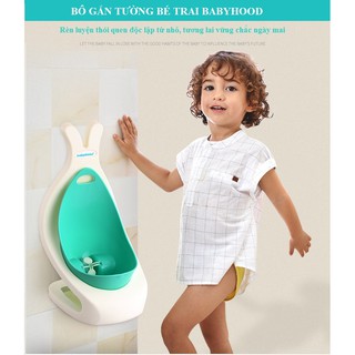 (Hàng Order) BÔ TIỂU CÁ VOI BABYHOOD RÈN TỰ LẬP BÉ TRAI/ BỒN TIỂU CÁ VOI/ BÔ ĐỨNG TREO TƯỜNG CÁ VOI BÉ TRAI 1-5 TUỔI