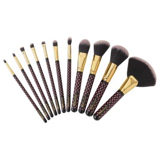 BH Cosmetics 11 Pcs Pink A Dot Brush Set