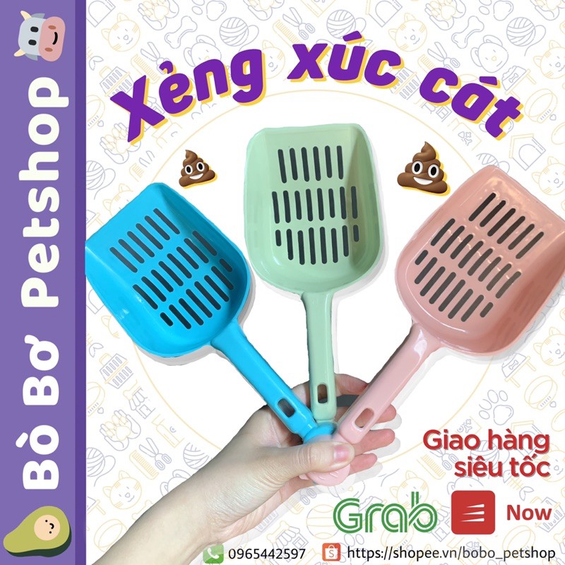 Xẻng xúc cát vệ sinh cho mèo