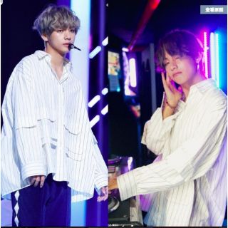 [Sẵn] Áo sơ mi Taehyung BTS + ảnh thật