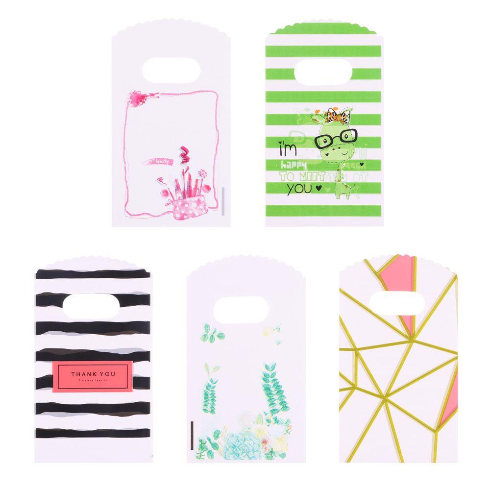 Túi Nhựa Mini Có Quai Cầm Kích Thước 9 * 15CM