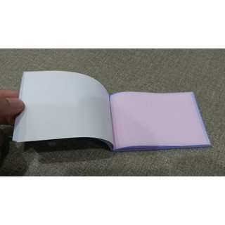 Combo 100 cuốn Cùi xé 2 liên 7x10, order 2 liên không chữ